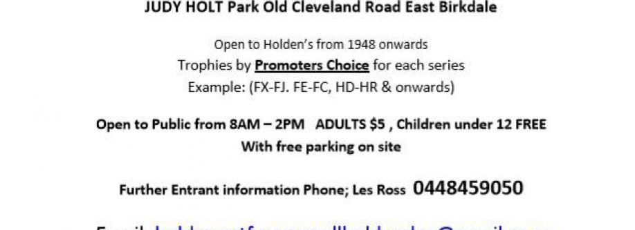 Holden out for a cure - ALL Holden Day (QLD) Cover Image