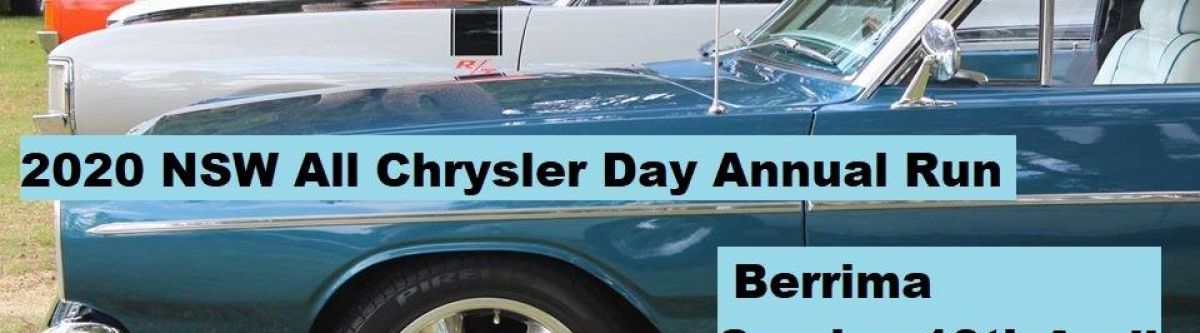 2020 NSW All Chrysler Day Annual Run (NSW) *CANCELLED* Cover Image
