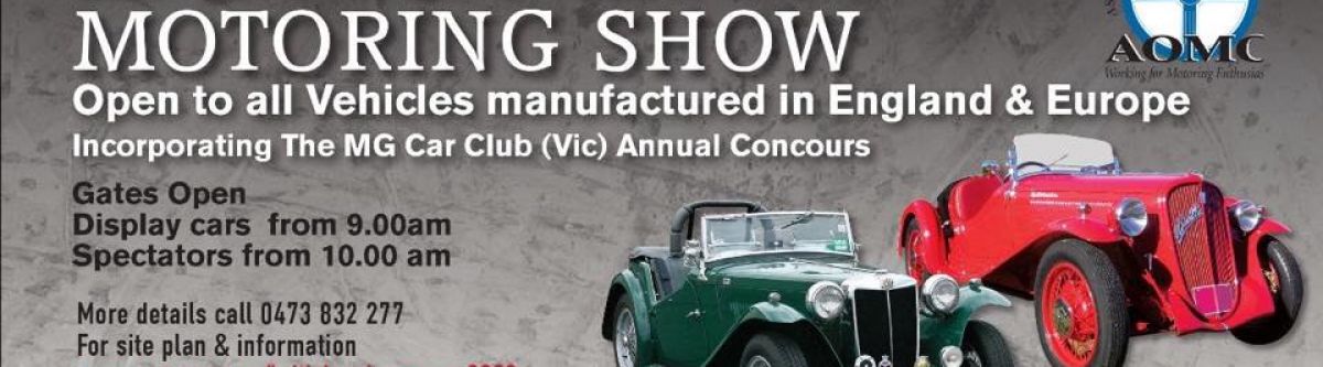 RACV British & European Motoring Show (Vic) Cover Image