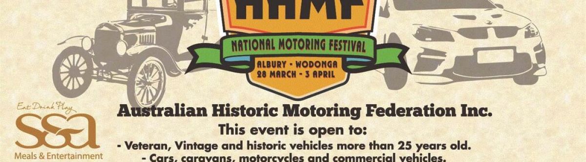 AHMF 2020 National Motoring Tour (Vic) *CANCELLED* Cover Image