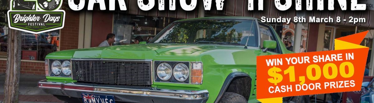 Brighter Days Car Show 'N Shine (Vic) Cover Image