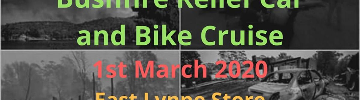 Bushfire Relief Car And Bike Cruise. (NSW) Cover Image