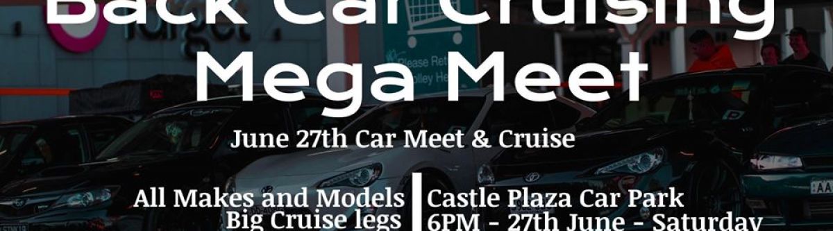 Back Car Cruising - Mega Meet (SA) Cover Image