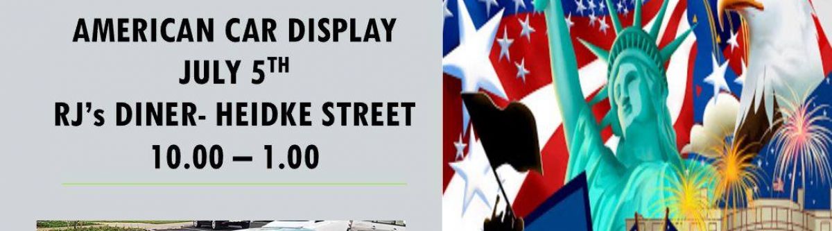 American car club display (Qld) Cover Image