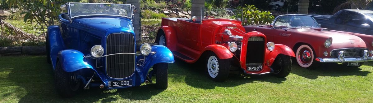 Hot-Rod,Classic  Muscle-Car Show (Qld) Cover Image