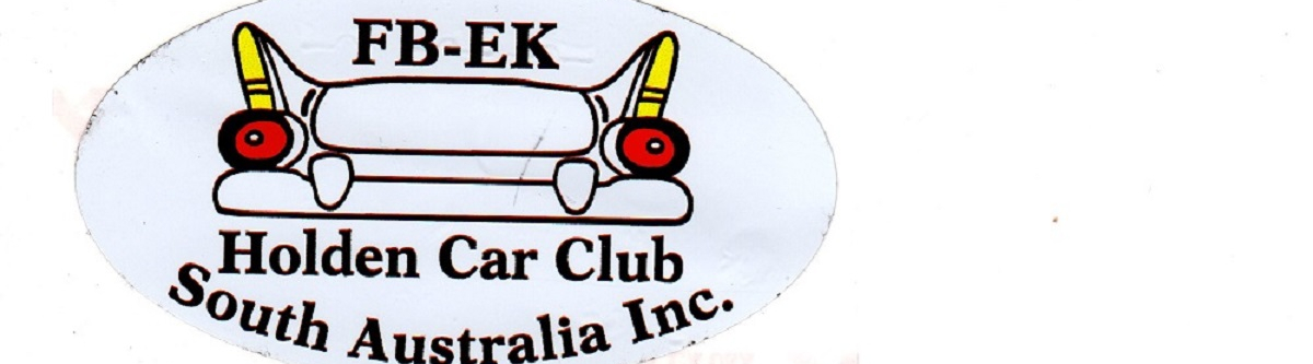 FB-EK Holden Car Club of South Australia Cover Image