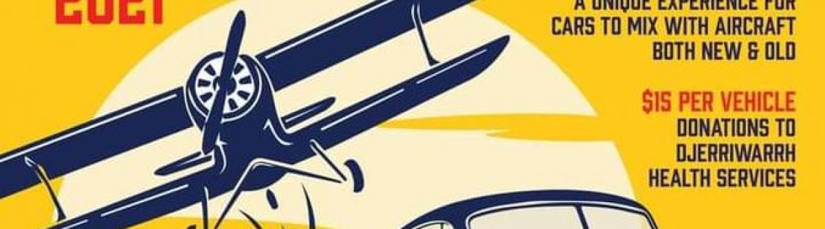 Car Run to "Wings and Wheels" - Fund raiser Car Show and Aerobatics display (Vic) Cover Image