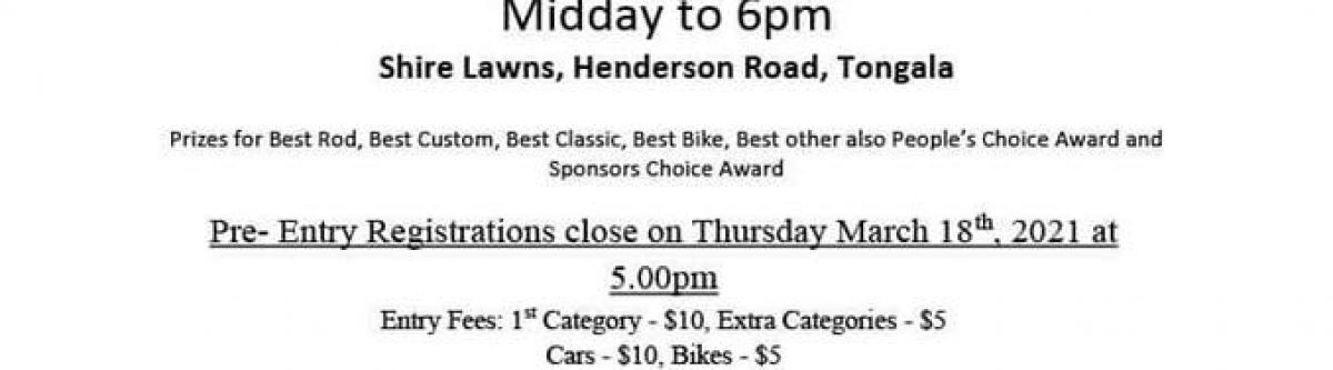 Tongala Cruisers Custom & Classic Car & Bike Show (Vic) Cover Image