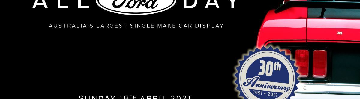 30th Annual All Ford Day 2021 (Vic) Cover Image