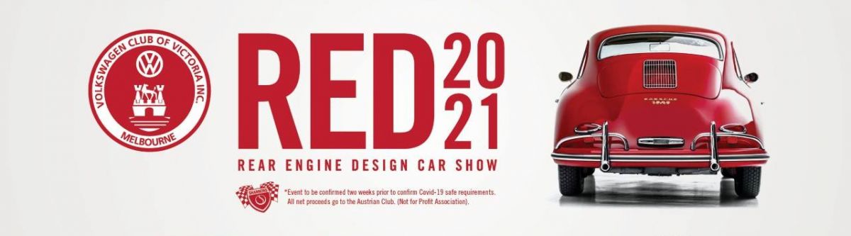 RED - Rear Engine Design Car Show (Vic) Cover Image