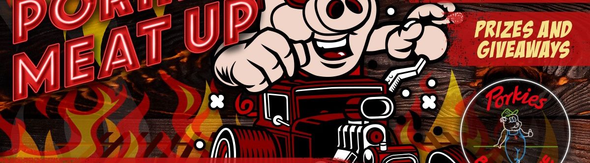 Porkies Meat Up car show (WA) Cover Image