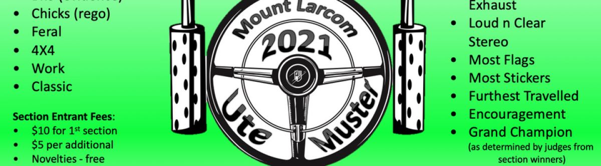 Mt Larcom Ute Muster & CQ Sub-Chamber Final (Qld) Cover Image