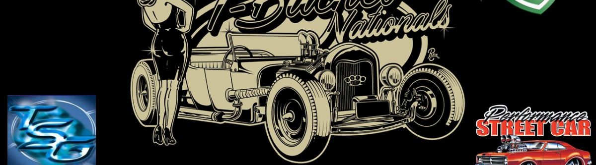T-Buckets Nationals hot rod, customs  Pinup Pageant S20/37 (NSW) *CANCELLED* Cover Image