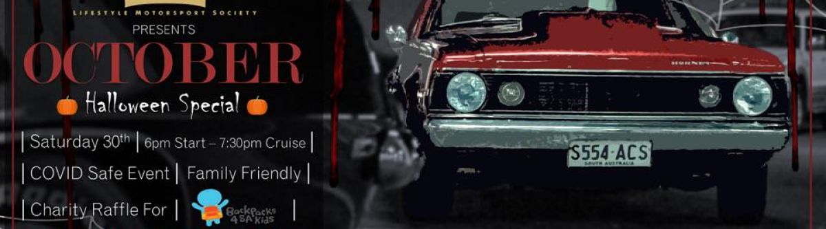 Halloween Car Meet - Lifestyle Motorsport Charity Event (SA) Cover Image