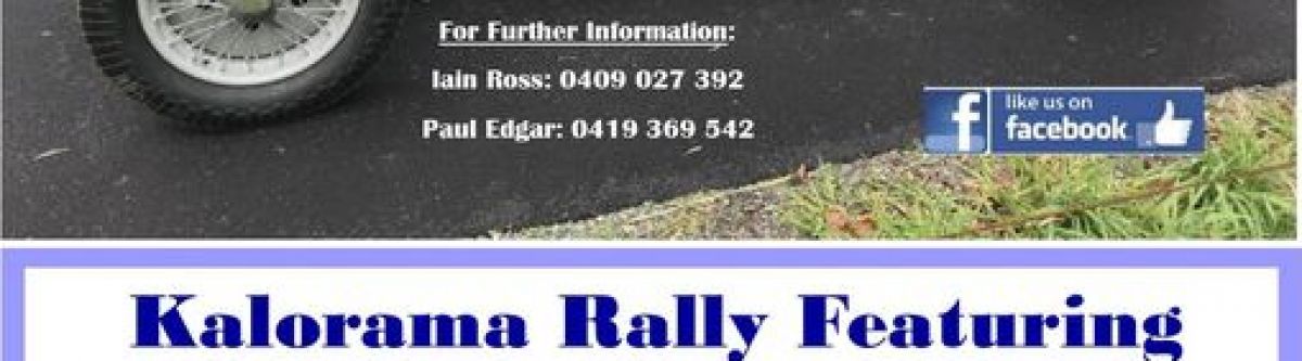 Kalorama Rally (Vic) Cover Image