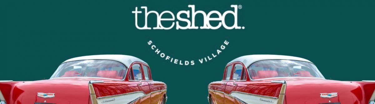 Schofields Shed Cafe Coffee  Cars. Cover Image