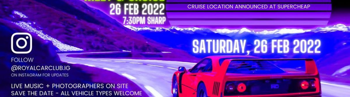 ROYAL CAR CLUB — CAR MEET & CRUISE *WE'RE BACK* (NSW) Cover Image