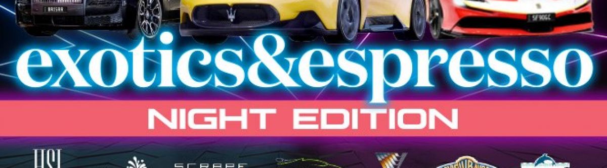 Exotics & Espresso - Night Edition (Qld) Cover Image
