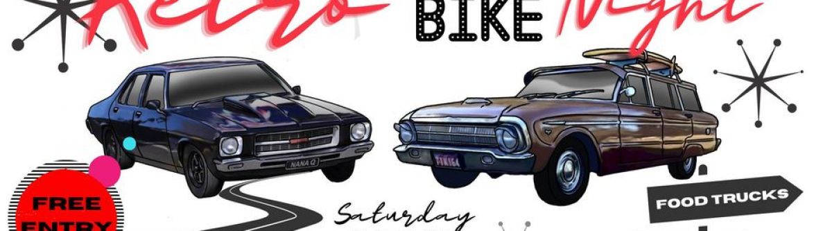 Logan Village Retro Car & Bike Social Cruise Night - Car Display, Food Trucks & Live Music Cover Image