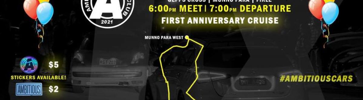 Ambitious One Year Anniversary Meet & Cruise (SA) Cover Image