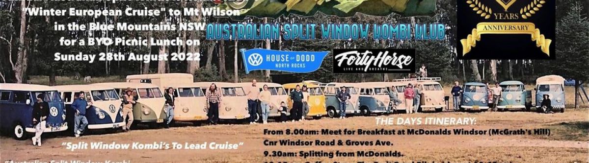 Split-window Kombi Winter European Cruise (NSW) Cover Image