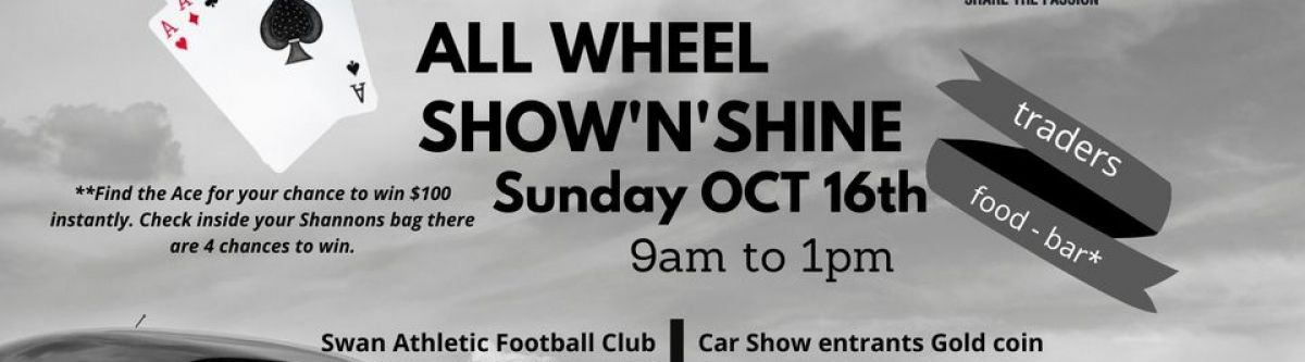 All Wheel Show'n'Shine Oct 16th (WA) Cover Image