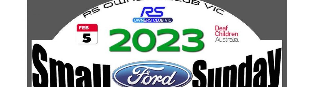 Small Ford Sunday 2023 (Vic) Cover Image