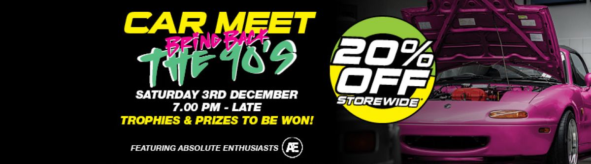 Bring Back the 90's Car Meet! (Vic) Cover Image