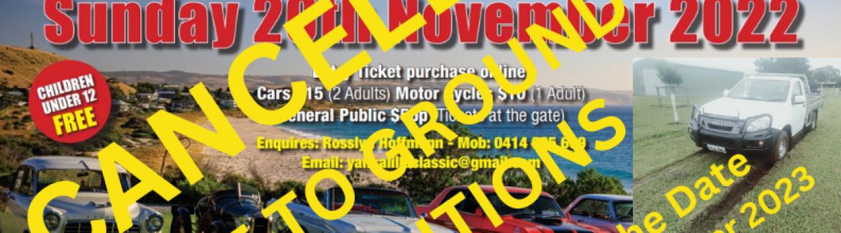 SHANNONS QMT YANKALILLA CLASSIC MOTOR SHOW (SA) *CANCELLED* Cover Image