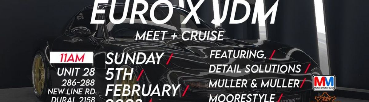 EURO X JDM III, MEET + CRUISE (NSW) Cover Image
