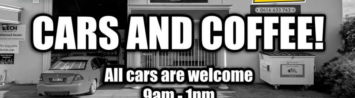 CARS AND COFFEE! JJ's Garage 1 year birthday. (Vic) Cover Image