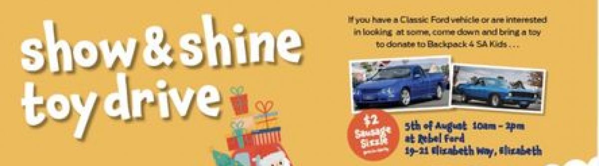 Rebel Ford Show and Shine Toy Drive (SA) Cover Image