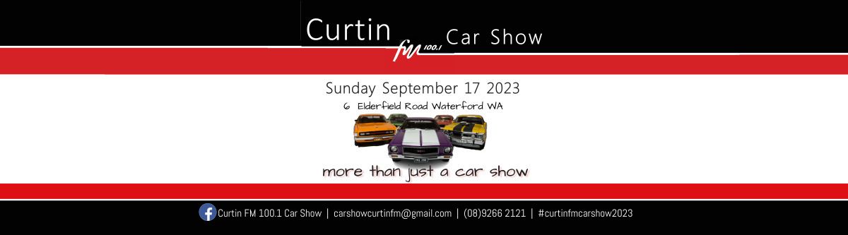 Curtin FM 100.1 Car Show Cover Image