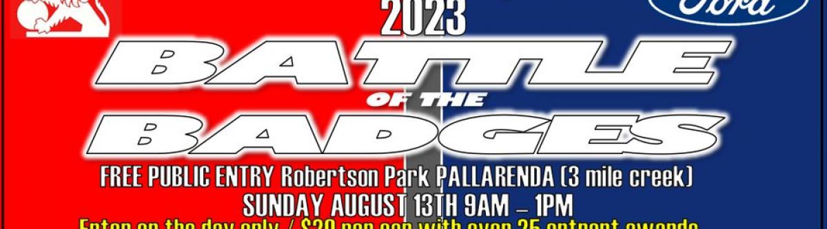 FORDVHOLDEN Battle of the Badges (Qld) Cover Image