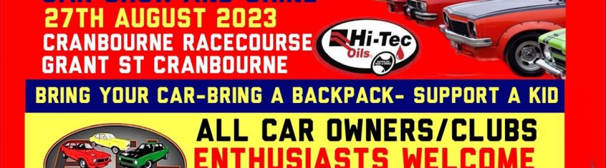 BackPack 4 Vic Kids For All Car enthusiasts awareness event (Vic) Cover Image