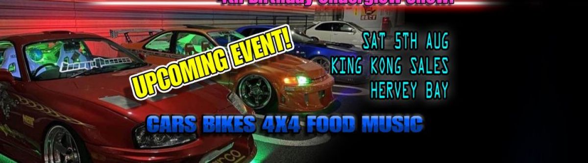 Shift Empires 4th Birthday Underglow Show (Qld) Cover Image