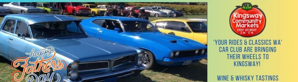 Kingsway Fathers Day Market - Sat 2 Sept - CLASSIC CAR SHOW (WA) Cover Image