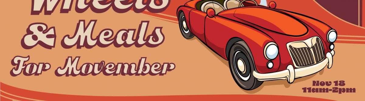 Wheels & Meals For Movember (Qld) Cover Image