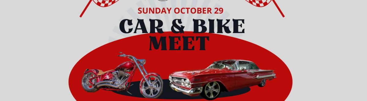 Car & Bike Meet | Sunday October 29, 2023 | City Vista Pavilion & Sports Field Cover Image