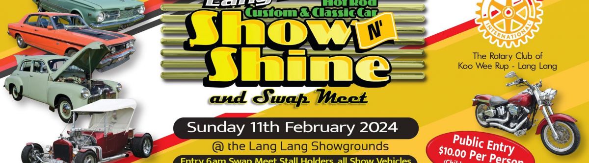 Lang Lang Show n Shine and Swap Meet 2024 (Vic) Cover Image