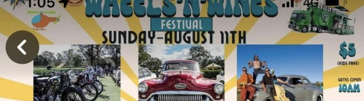 Wheels and Wine Festival Cover Image