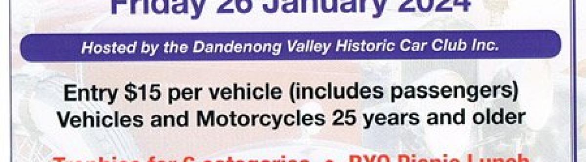 Dandenong Valley Australia Day Car Show Cover Image