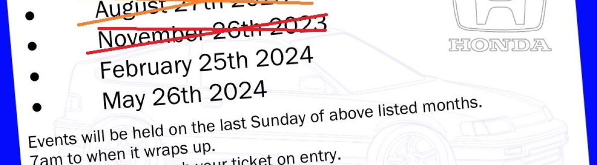 Honda CRX Meet Cover Image