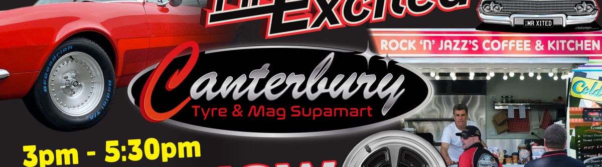 Mr Excited & Canterbury Tyre & Mag Supamart Car Show Cover Image