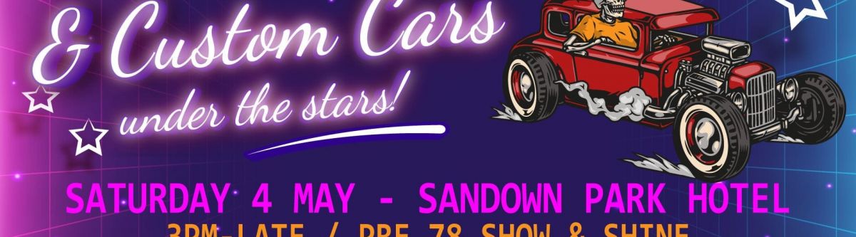 Hot Rod Carnival - Twilight Show'N'Shine at SandownPark Hotel Cover Image