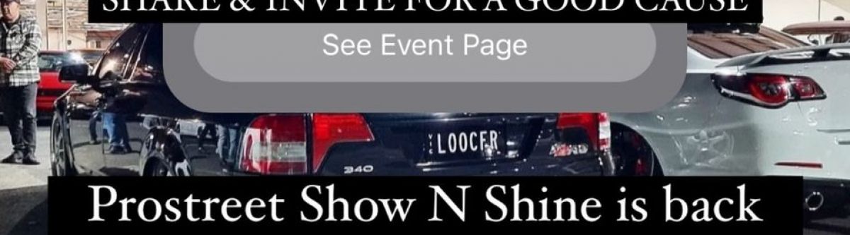 PREMEET FOR PROSTREET MEDIA SHOW AND SHINE 3 Cover Image