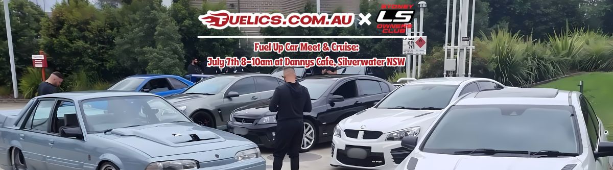 Fuelics.com.au x Sydney LS Owners Club Fuel Up Car Meet & Cruise Cover Image