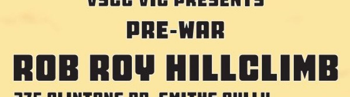 Rob Roy Hill Climb 22 Sept 2024 Cover Image