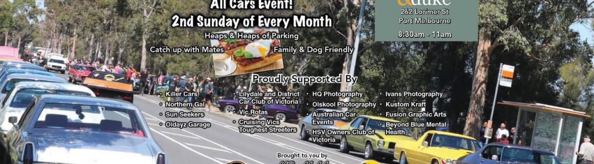 Classic Muscle Cars and Coffee Cover Image