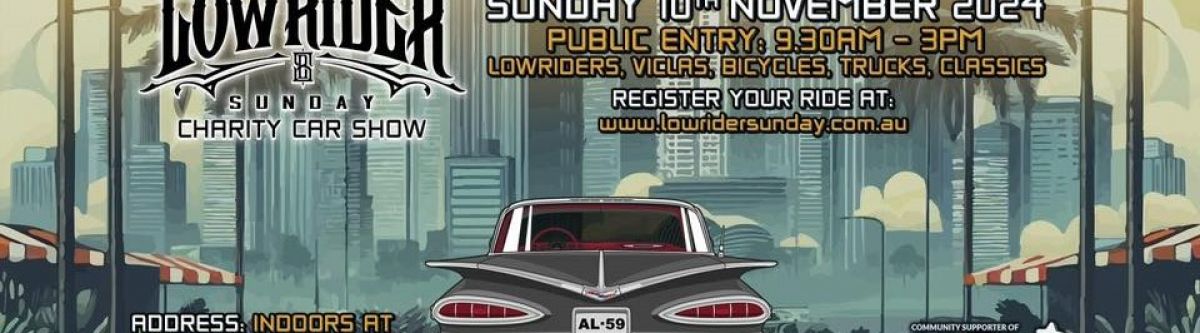 Lowrider Sunday Charity Car Show Cover Image